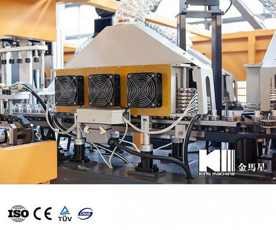 Автоматическая выдувная машина для ПЭТ-бутылок. Модель: КМ-A6S