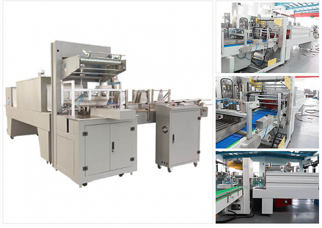 Автоматическая машина KM-25B линейного типа для упаковки в термоусадочную плёнку